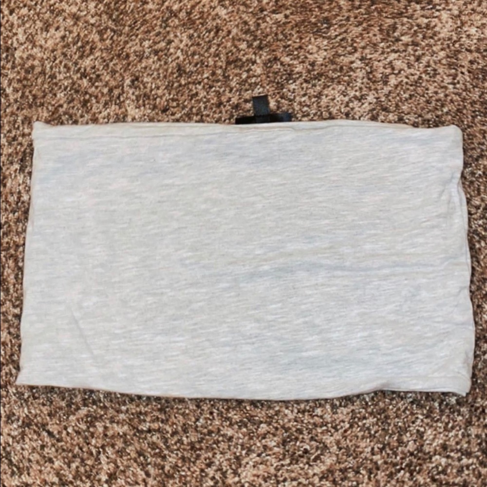 Topshop grey tube top!
